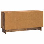 vidaXL Meuble TV Bois ancien 102 x 34 5 x 50 cm Bois d'ingénierie