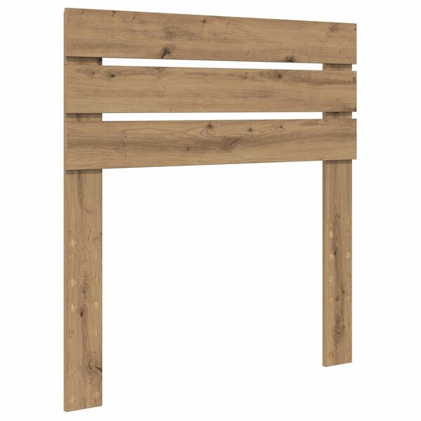 vidaXL Tête de lit Chêne artisanal 75 cm Bois d'ingénierie