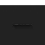 vidaXL Buffet noir 100x36x60 cm bois d'ingénierie