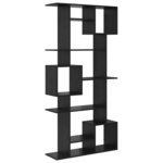 vidaXL Bibliothèque Chêne noir 92 x 29 x 188 cm Bois d'ingénierie