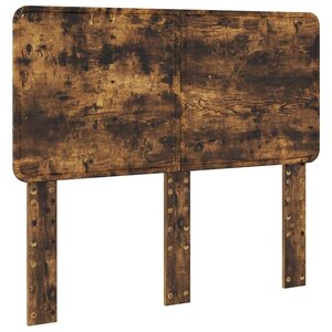 vidaXL Tête de lit Chêne fumé 120 cm Bois d'ingénierie