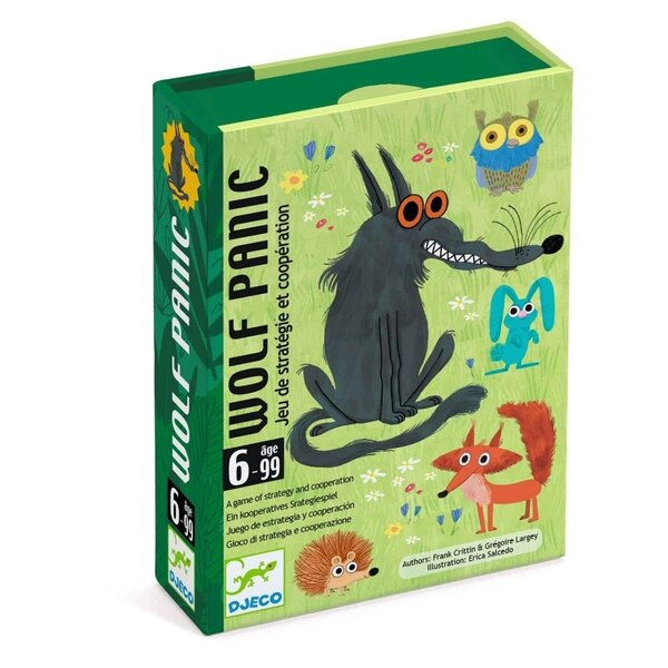 Djeco DJ05080 - Jeu de cartes WolfPanic