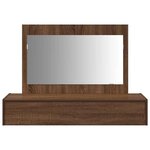 vidaXL Table de Toilette Marron 100 x 40 x 70 cm Bois d'ingénierie