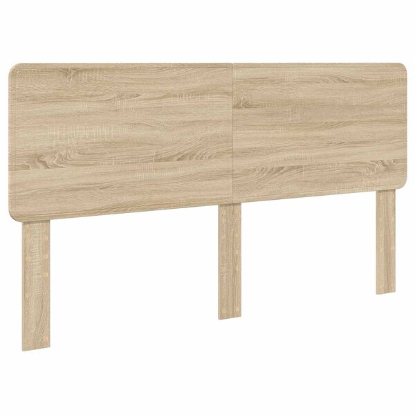 vidaXL Tête de lit Chêne Sonoma 200 cm Bois d'ingénierie