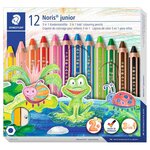 Crayon de couleur hexagonal Noris junior  étui x12 STAEDTLER