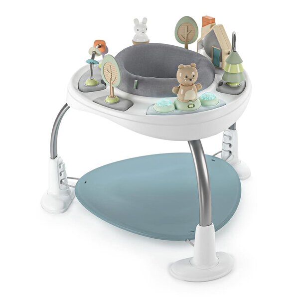 Ingenuity rebondisseur bébé 2 en 1 spring & sprout first forest
