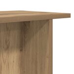 vidaXL Table basse 2 pc Chêne artisanal 40 x 30 x 49 cm