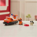 Spin Master 6072684 - Paw Patrol Fire Rescue - Zuma avec le canot de sauvetage