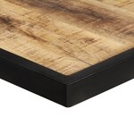 vidaXL Table de salle à manger 180 cm Bois de manguier brut