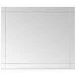 vidaXL Miroir mural 80x60 cm Verre