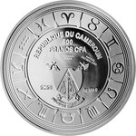 Pièce de monnaie en Argent 500 Francs g 10 Millésime 2025 Zodiac Signs 2025 ARIES