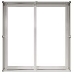 vidaXL Jardinière 80x80x40 cm acier inoxydable