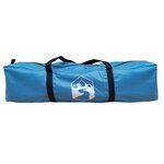 vidaXL Tente de camping tipi 4 personnes bleu imperméable