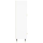 vidaXL Buffet haut blanc 69 5x31x115 cm bois d'ingénierie