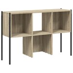 vidaXL Bibliothèque chêne sonoma 102x28x172 cm bois d'ingénierie