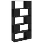 vidaXL Ensemble meuble TV Noir 80 x 24 x 156 cm Bois d'ingénierie