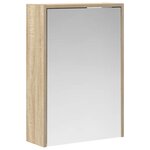 vidaXL Armoire Miroir de Salle de Bain Chêne Sonoma 43 x 16 x 62.5 cm