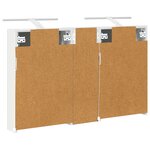 vidaXL Ensemble de Meubles de Salle de Bain 3 Pièces 100 x 10 5 x 60 5 cm