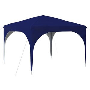 vidaXL Tente de fête pop-up 290 x 290 x 245 cm Bleu