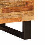 vidaXL Meuble TV Marron 105 x 33 x 46 cm Bois de mangue massif