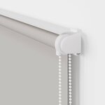 vidaXL Store enrouleur de douche avec cassette largeur du tissu 106 cm