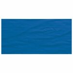 vidaXL Couverture de piscine solaire de haute qualité Carré PE Bleu