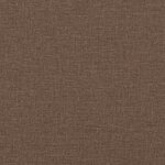 vidaXL Fauteuil Marron 60 cm Tissu