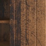 vidaXL Meuble TV Bois ancien 102 x 34 5 x 52 cm Bois d'ingénierie