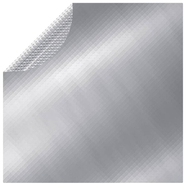 vidaXL Couverture de piscine Argenté 488 cm PE