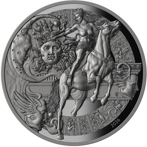 Pièce de monnaie en Argent 25 Dollars g 62.2 (2 oz) Millésime 2026 QUEEN OF CREATIVITY (PRÉCOMMANDE)