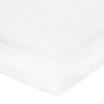 vidaXL Matelas 140 x 200 cm 7 zones Ressort ensaché 20 cm H2