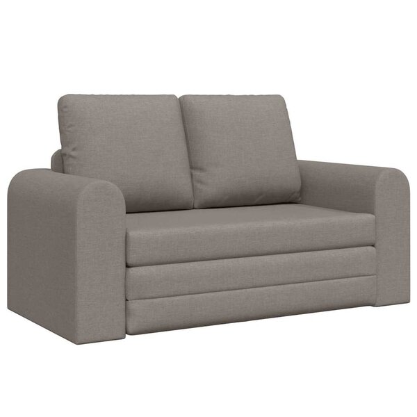 vidaXL Canapé-Lit Taupe 148 x 71 x 83 cm tissu