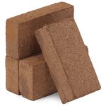 vidaXL Blocs de noix de coco 12 Pièces 650 g chacun 7 8 kg au total