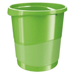 Corbeille à papier Vivida 14 litres vert ESSELTE