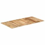 vidaXL Dessus de table bois de manguier solide 15-16 mm 120x60 cm