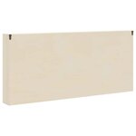 vidaXL Vitrine Murale Beige 80 x 8 5 x 36 cm Bois d'ingénierie