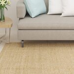 vidaXL Tapis Sisal naturel 66x250 cm