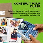 DYMO Étiqueteuse portable LetraTag LT-100T  gris  avec clavier AZERTY