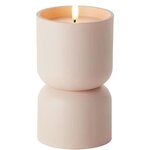 Lampe de table d'extérieur- Lovere 3 W - Forme bougie - Beige et brun clair