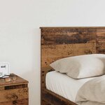 vidaXL Tête de lit Bois Ancien 120 cm Bois d'ingénierie