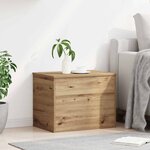 vidaXL Boîte de Rangement chêne artisanal 60 x 42 x 46 cm
