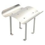 vidaXL Capot de cheminée Acier inoxydable 40 x 40 x 36 cm