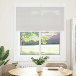 vidaXL Store plissé gris clair 120x100cm largeur du tissu 119 4cm