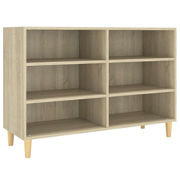 vidaXL Buffet chêne sonoma 103 5x35x70 cm bois d'ingénierie