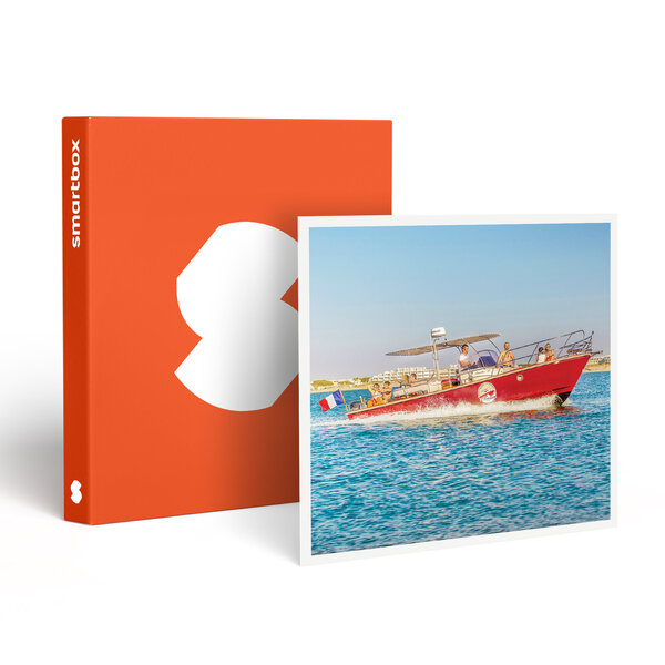 SMARTBOX - Coffret Cadeau Balade en bateau avec repas et vin pour 2 personnes au Grau-du-Roi -  Sport & Aventure