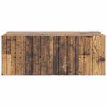 vidaXL Meuble TV mural Bois ancien 78 5 x 41 x 30 cm Bois d'ingénierie