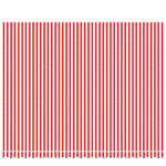 vidaXL Tissu de remplacement pour auvent rayures rouges et blanches