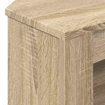 vidaXL MeubleTVd'Angle Chêne Sonoma 102 x 40 5 x 45 cm