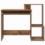 vidaXL Bureau Bois Ancien 106 x 41 x 88.5 cm Bois d'ingénierie