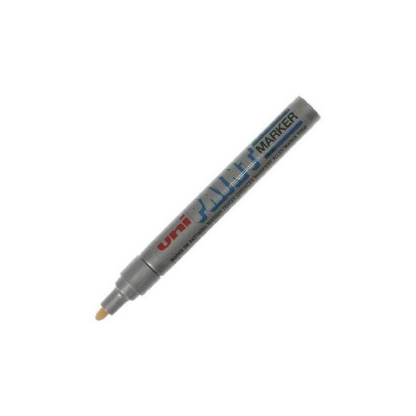 Marqueur Pointe conique moyenne PAINT Marker PX20 2 2 - 2 8mm Argent x 12 UNI-BALL